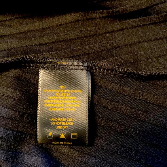 Anthropologie, Sunday in Brooklyn, body con maxi dress in black. - Picture 7 of 7